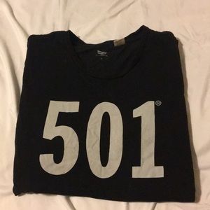 Levis 501 graphic tee